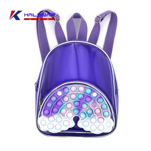 PVC Light Weight Waterproof School Mini Backpacks