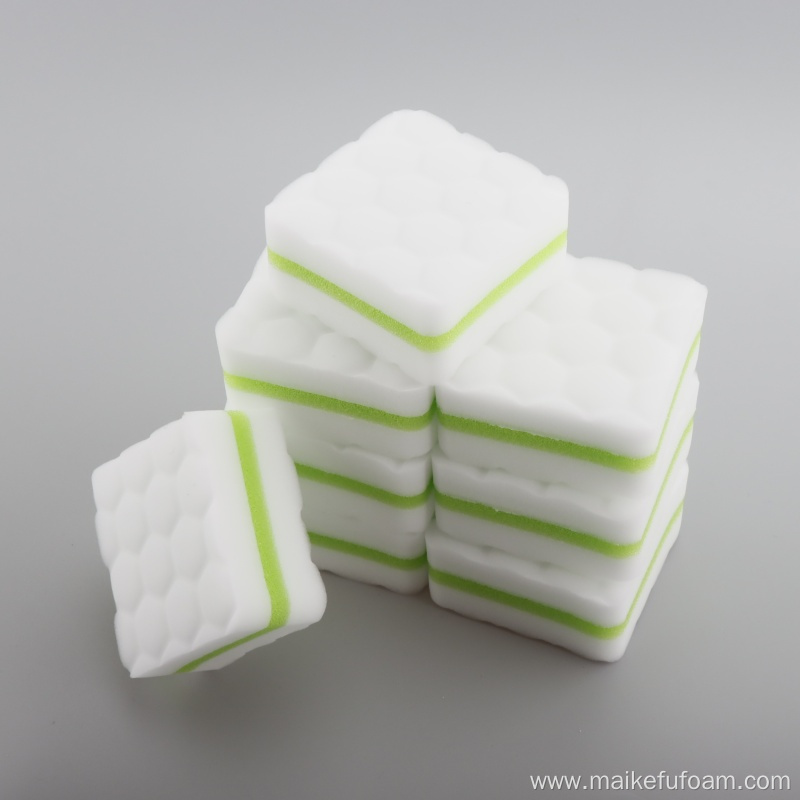 Melamine Foam Eraser custom pattern Home cleaning sponge