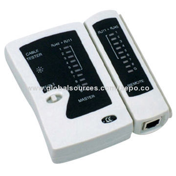 Cable tester for RJ11, RJ45