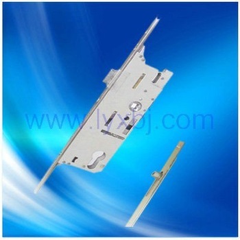 Aluminum security lock body for pvc casement door