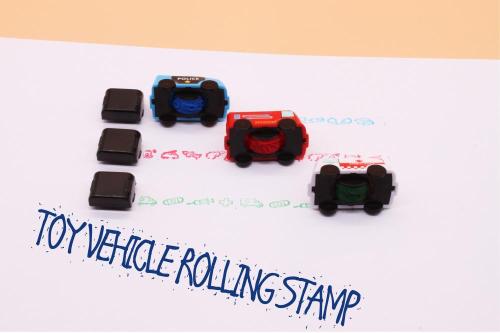 Bilform Selfinking Roller Stamp för barnleksaken