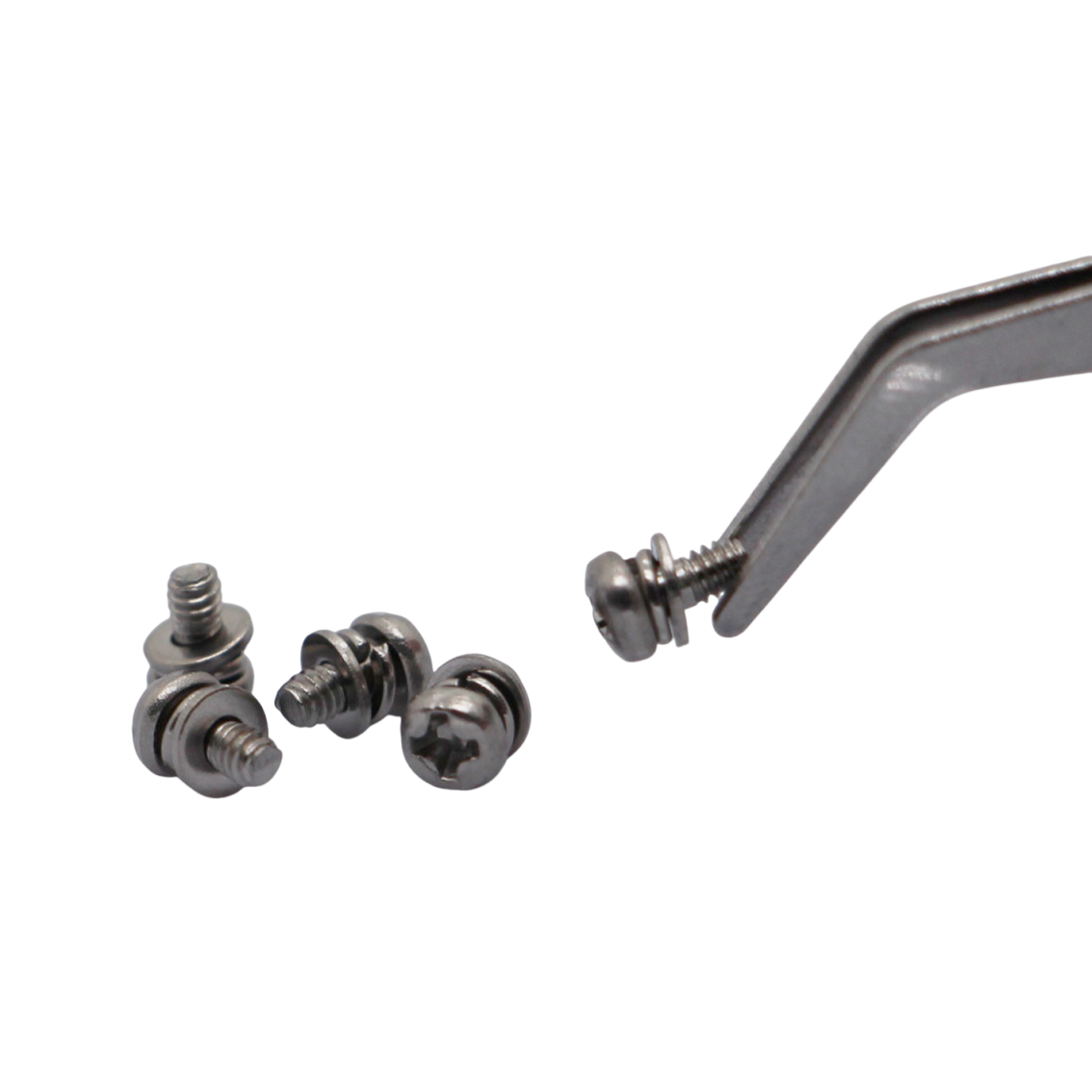 GB9074.4M2*4 SUS 304 pan head cross machine screw flat spring washer three combinations