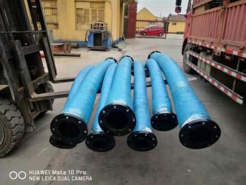 Manifestazione del materiale tubo di gomma a secco per cemento ghiaia