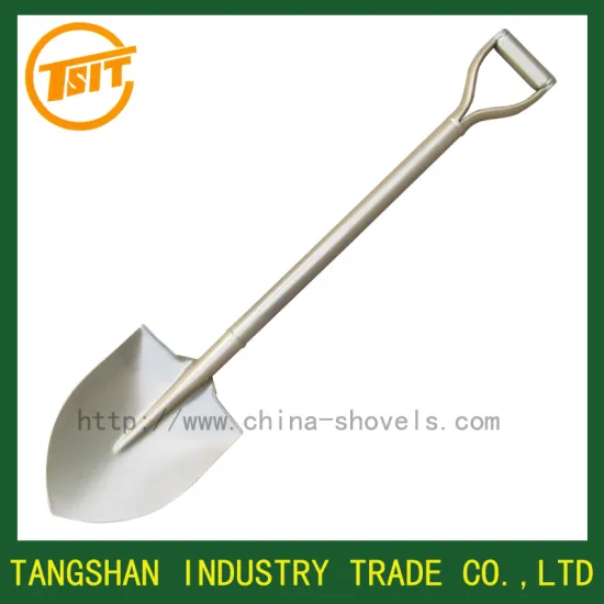 japanese type golden color steel spade shovel