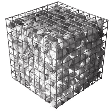 Treillis métallique hexagonal revêtu Gabion
