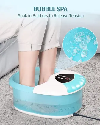 Foot Spa with Massage Roller