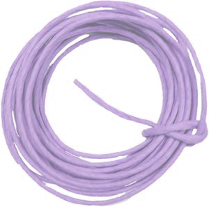 purple twisted paper cord