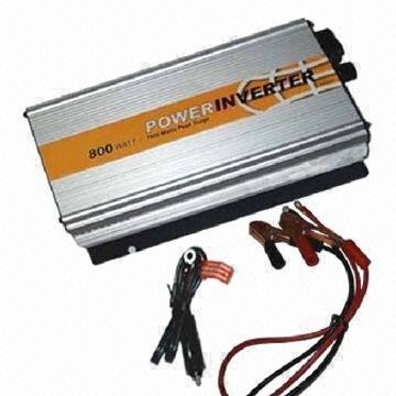 800W Power Inverter with Cigarette Plug and Aluminum Housing