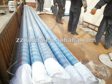 Concrete pump rubber tube