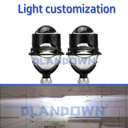 DLAND MD2S 3.0 KOITO HID BI-XENON PROJECTOR - Q5 D2S HID Lamp with H4 Headlight Easy Installation