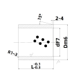 Linear Cylindrical Ball Bearings Precision Self-Lubricating Long Type Linear Bearing