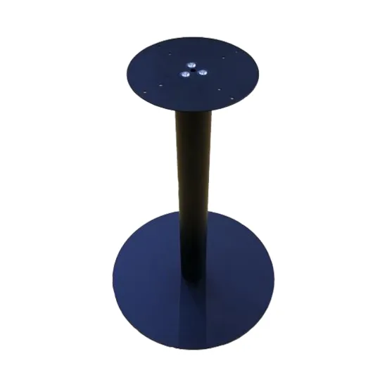 Cast Iron Round Table Base with Adjustable Foot Cap