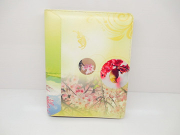 2014 Flower Flower Pattern PU Leather Notebook Printing Notebook High Garde