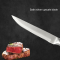 Steak Knives Set of 4 Serrated Stainless Steel