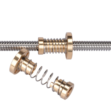 Factory Price Trapezoidal T8 Lead Screw for 3D Printer CNC/Stepper Motor (200mm/300mm/500mm)