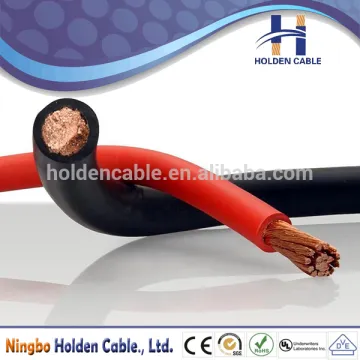 copper conductor pvc/rubber/xlpe insulated electric welding cable supplier