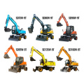 Mini Excavator Wheeled Digger Factory Direct Sale 8 Ton Wheel Excavators