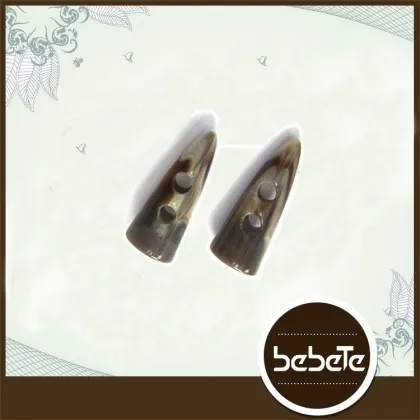 prong buffalo horn button garment buttons
