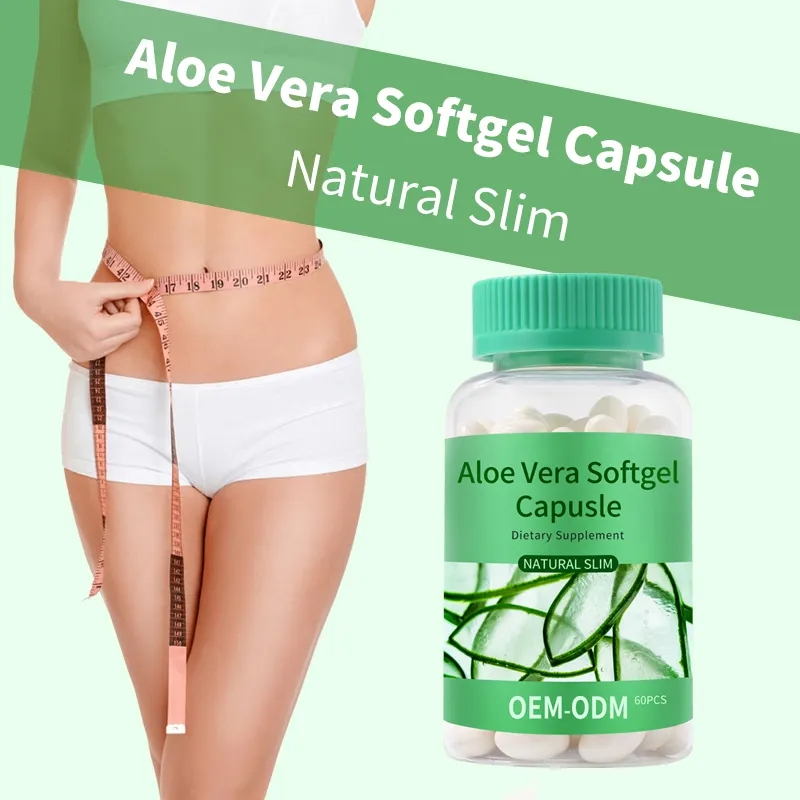 OEM/ODM Vegan Weight Loss Pills Super Slim Capsules Dietary Supplement Natural aloe capsule for weight loss