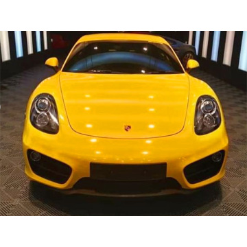 Crystal Gloss Sunflower Yellow Car Wrap Vinyl