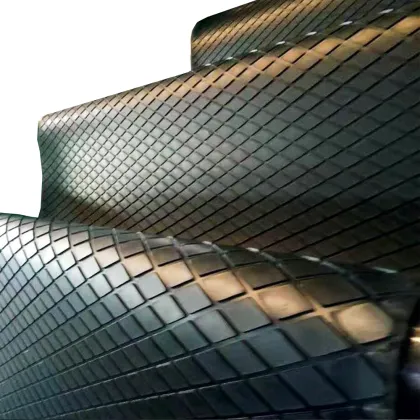 No sanding rhombic rubber sheet roller cover rubber