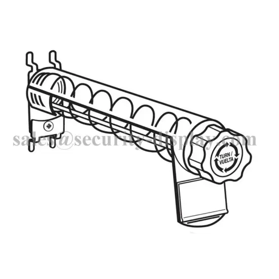 Spiral Anti-Sweep Hook,Self-dispensing Hook,Helix Wall Dispensers