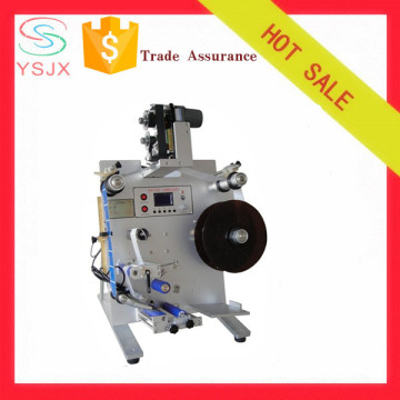 Semi auto sticker labeling machine for round bottle