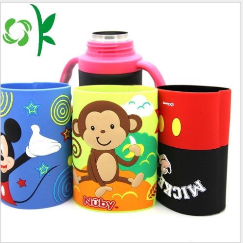 Colorful Silicone Cup Multicolor Durable Sleeve for Mug