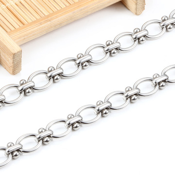 Handmade DIY Stainless Steel 18K PVD Clavicle Chain Jewelry Accessories
