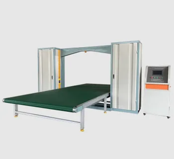 High precision automatic sponge cutting machine