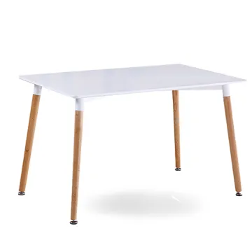 DSW Eiffel White Top Rectangle Dining Table