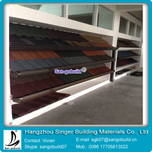 ISO9001 Approved Stone Coated metal roof tile products