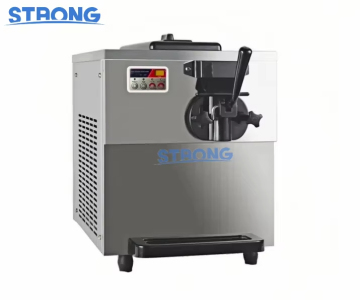 Automatic Stainless Steel Commercial Soft Ice Cream Machine with Large Output