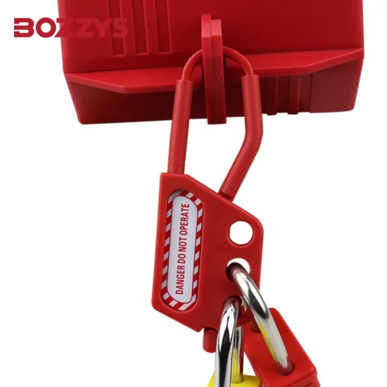 3-Hole Plastic Safety Hasp for Electrical Lockout/Tagout