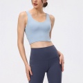 women cross back sports bra