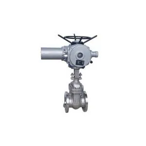 Cast Steel Gate Valve with Electric Actuator