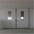 Food processing plant stainless steel clean door