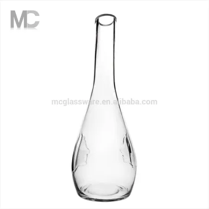 Handmade unique glass whiskey decanter wine decanter