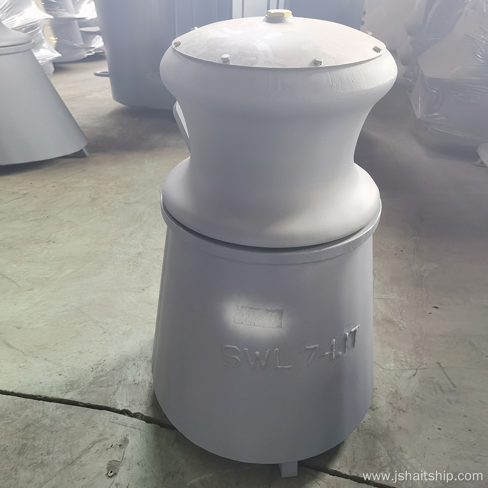 Stainless steel double end bollard Marine equipment