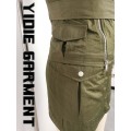 Womens Waterproof Green Aviator Mini Skirts