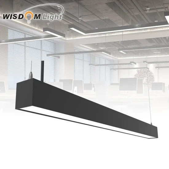 Linkable LED Linear Strip Light Fixtures: 2ft to 8ft