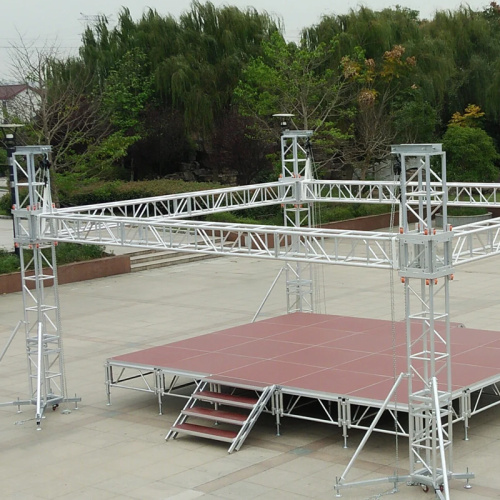 Galvanized Steel Foldable Stage - Rust-Proof & Portable