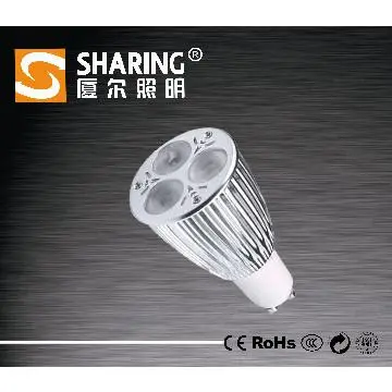 GU10 3x2W LED Lamp Cup