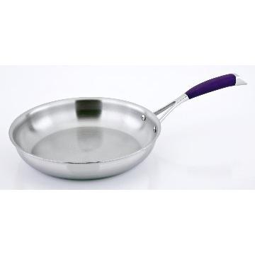 CE cấp bằng thép không gỉ Frying Pan