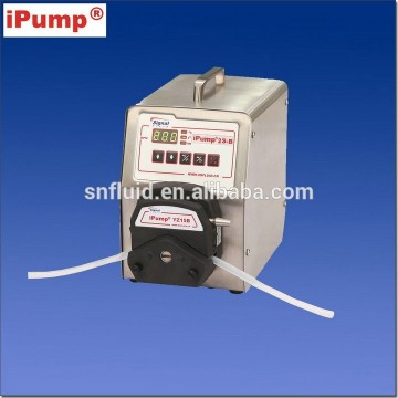 low flow rate peristaltic hand pump