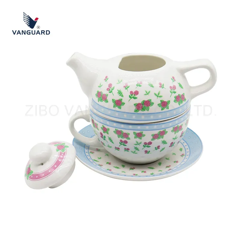 Wholesale Custom Teapot Porcelain Tea Set