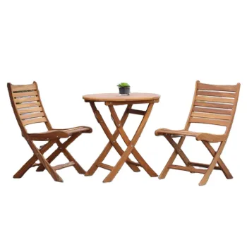 Teak Wood Outdoor Coffee Set & Dining Table and Chairs