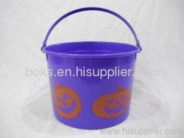 耐久性のあるプラスチック ハロウィンバ ケット