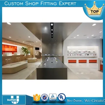Tailor made good quality durable modern fashion cell phone retail display stands