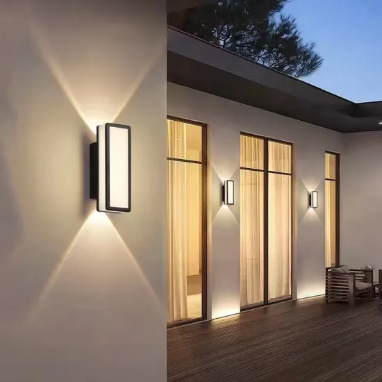 IP65 Waterproof Modern Outdoor Wall Lights for Houses and Gardens